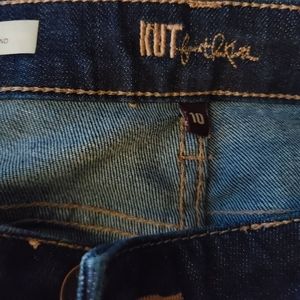 Gently used dark jeans